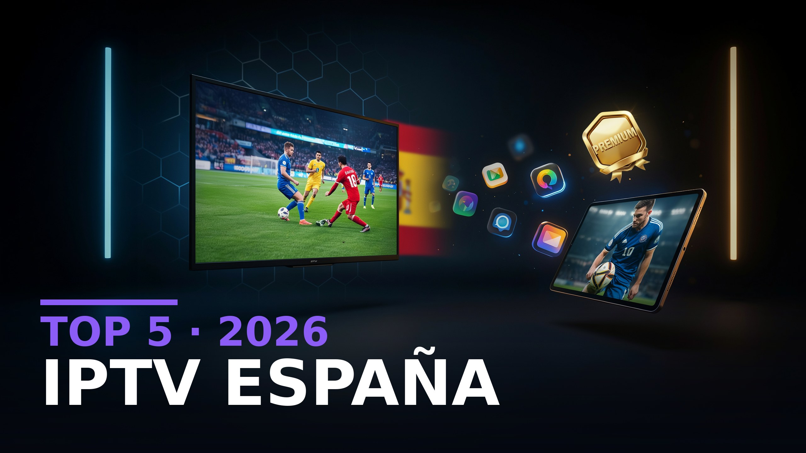 Top 4 IPTV España Comparadas 2026 | Análisis Testado