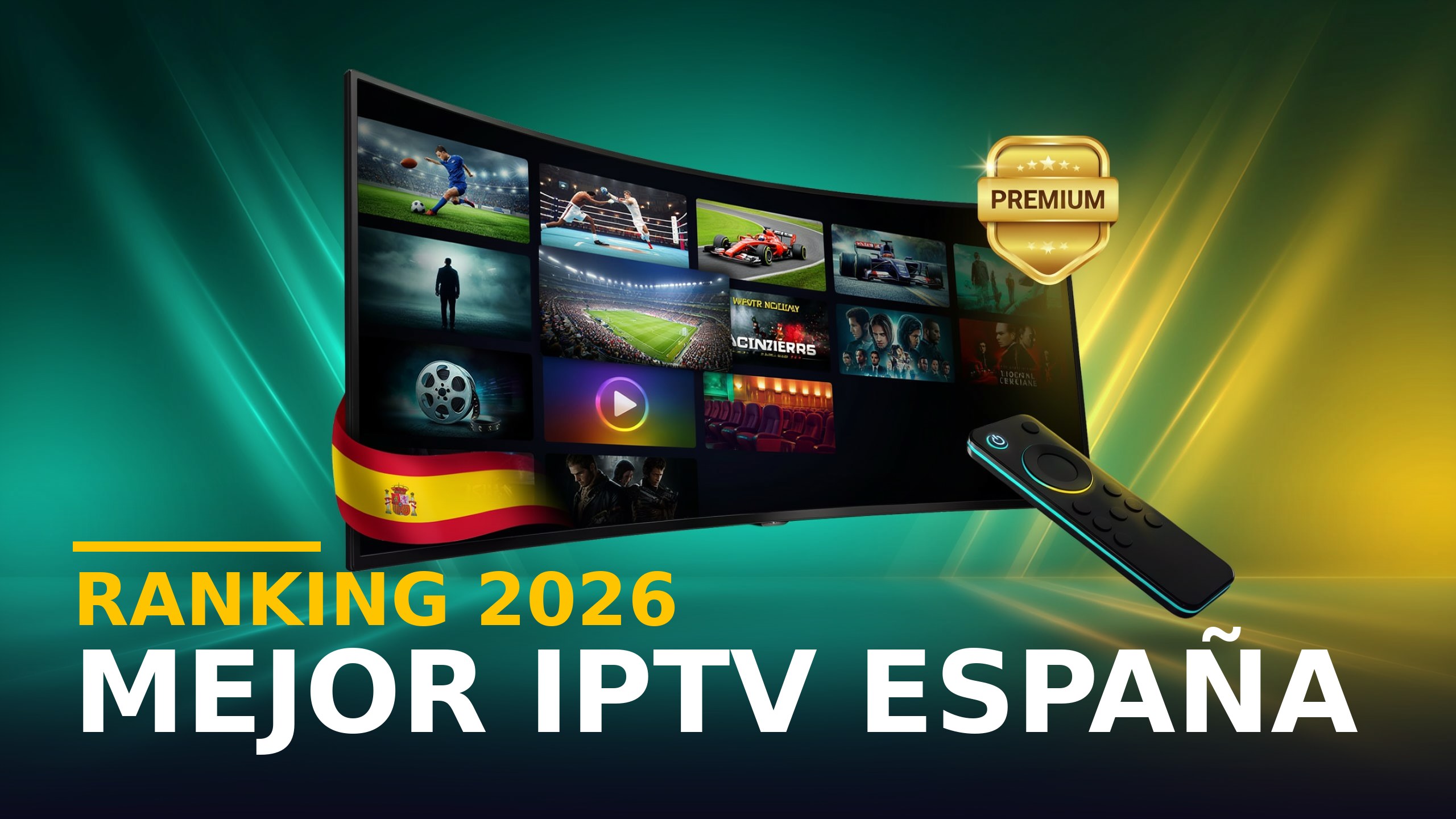 Mejor IPTV España 2026: Top 4 Probados 14 Días